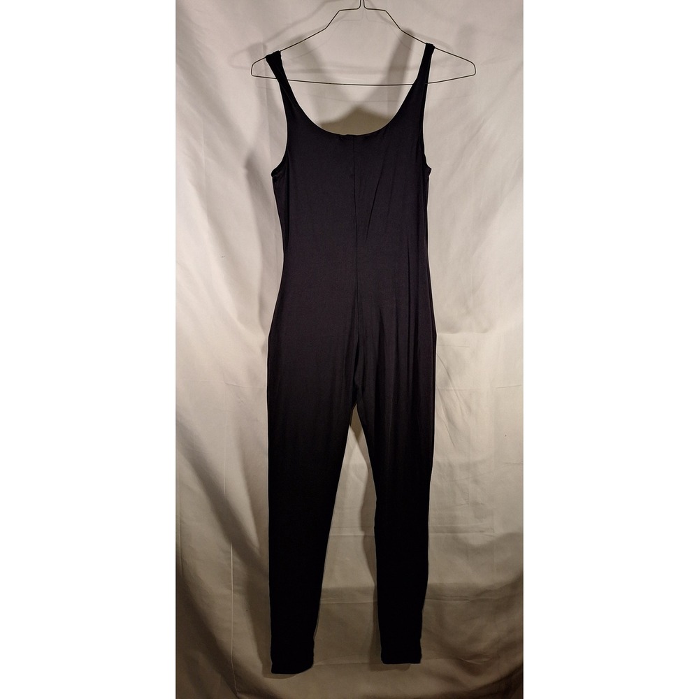 Forever‎ 21 Black Jumpsuit Sleeveless One Piece Size L